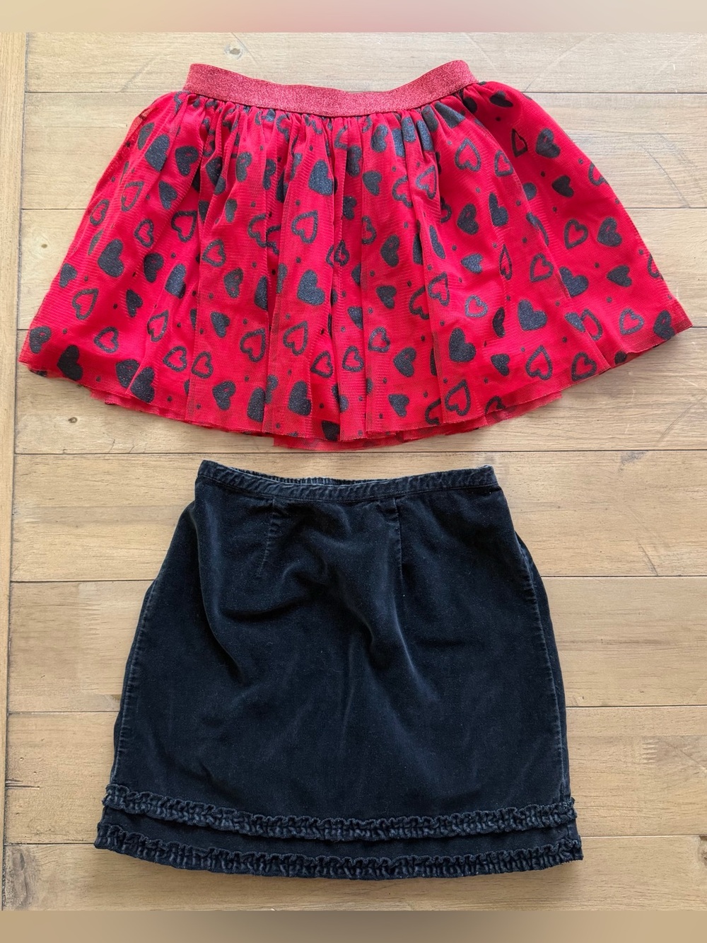2 skirts